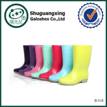 fashion wedge wellies B-818